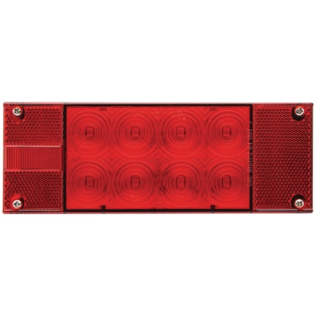 Seachoice LED Fleet Count Sealed Waterproof Tail Light, 8 Function Driver Side 52801